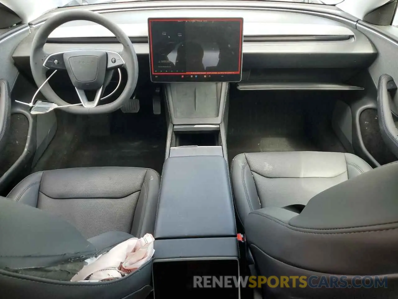 8 Photograph of a damaged car 5YJ3E1EA6RF750085 TESLA MODEL 3 2024