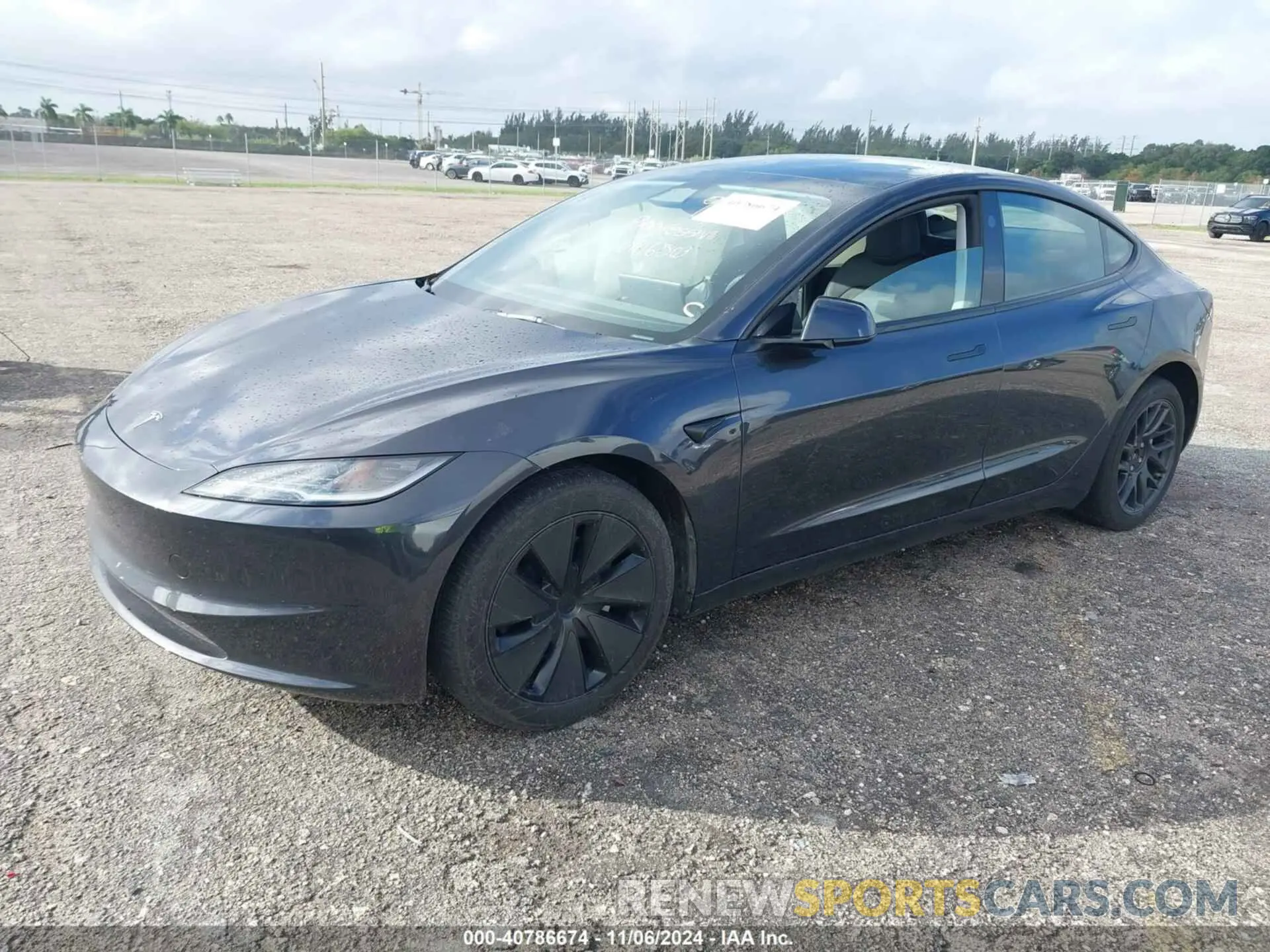 2 Photograph of a damaged car 5YJ3E1EA6RF756503 TESLA MODEL 3 2024