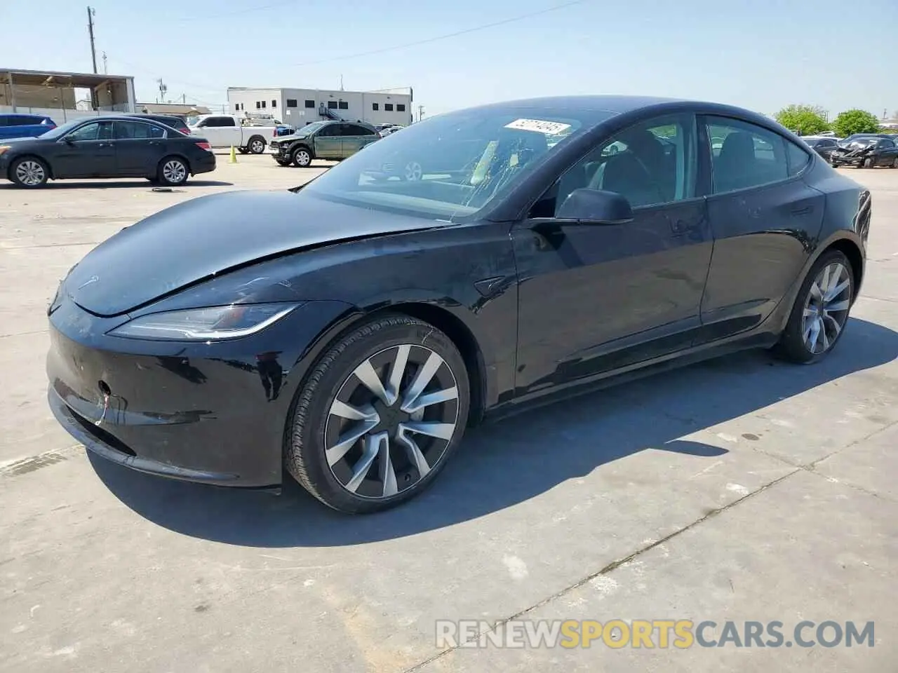 1 Photograph of a damaged car 5YJ3E1EA6RF761197 TESLA MODEL 3 2024