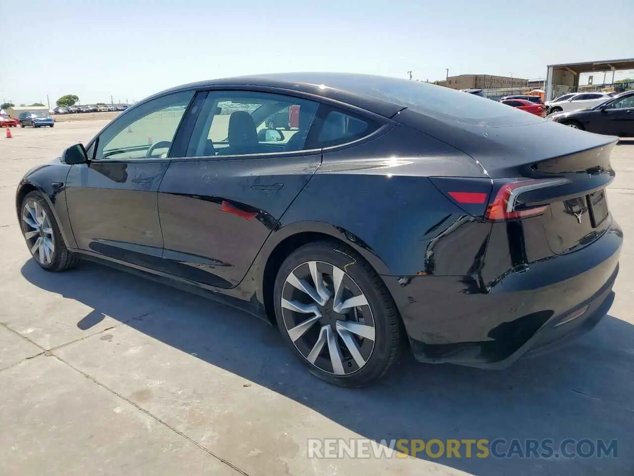 2 Photograph of a damaged car 5YJ3E1EA6RF761197 TESLA MODEL 3 2024
