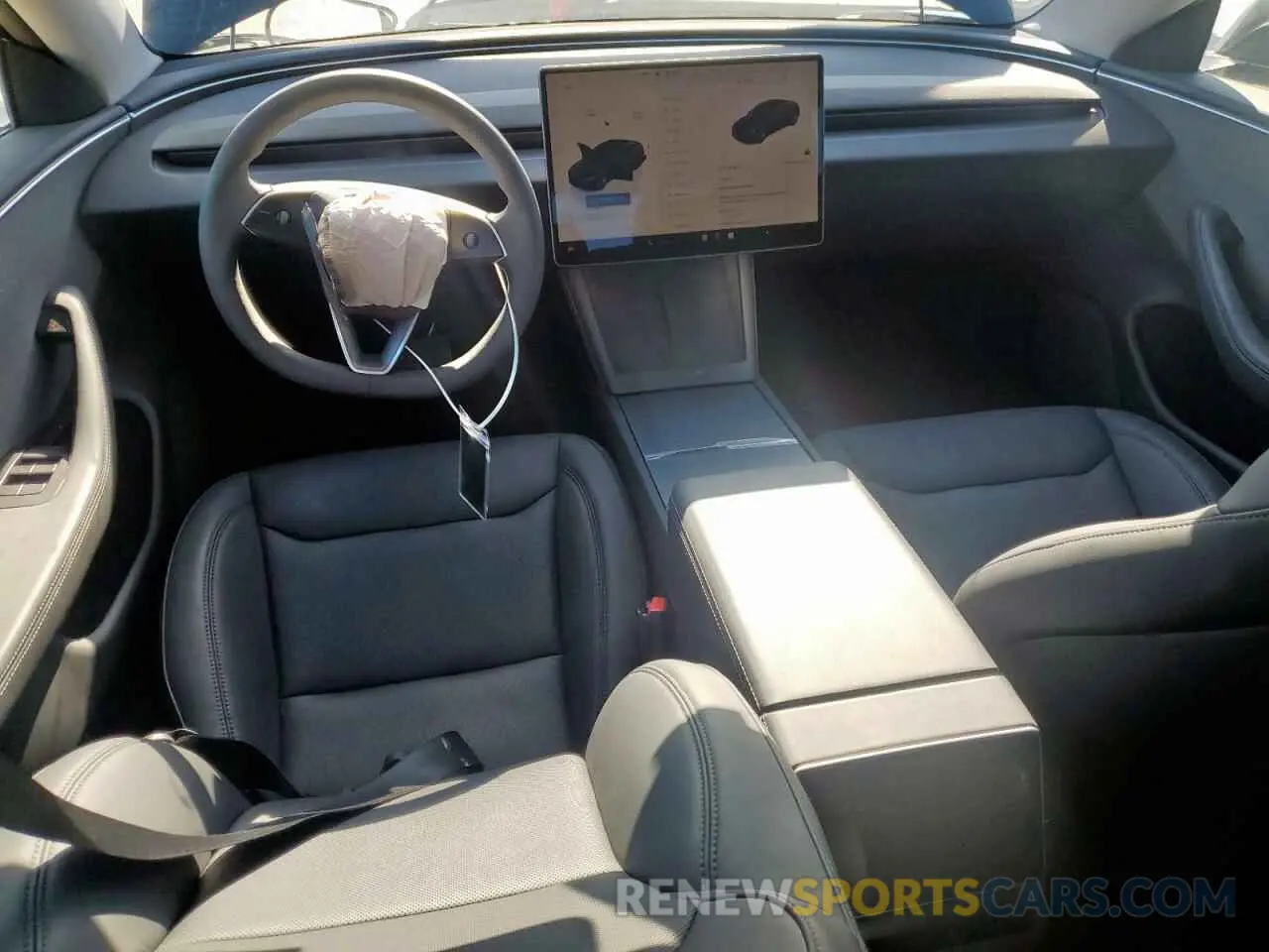 8 Photograph of a damaged car 5YJ3E1EA6RF761197 TESLA MODEL 3 2024