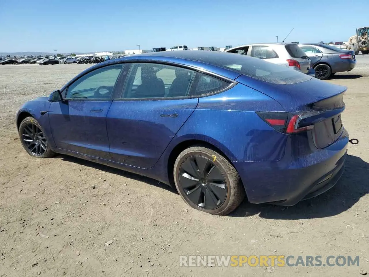 2 Photograph of a damaged car 5YJ3E1EA6RF770966 TESLA MODEL 3 2024