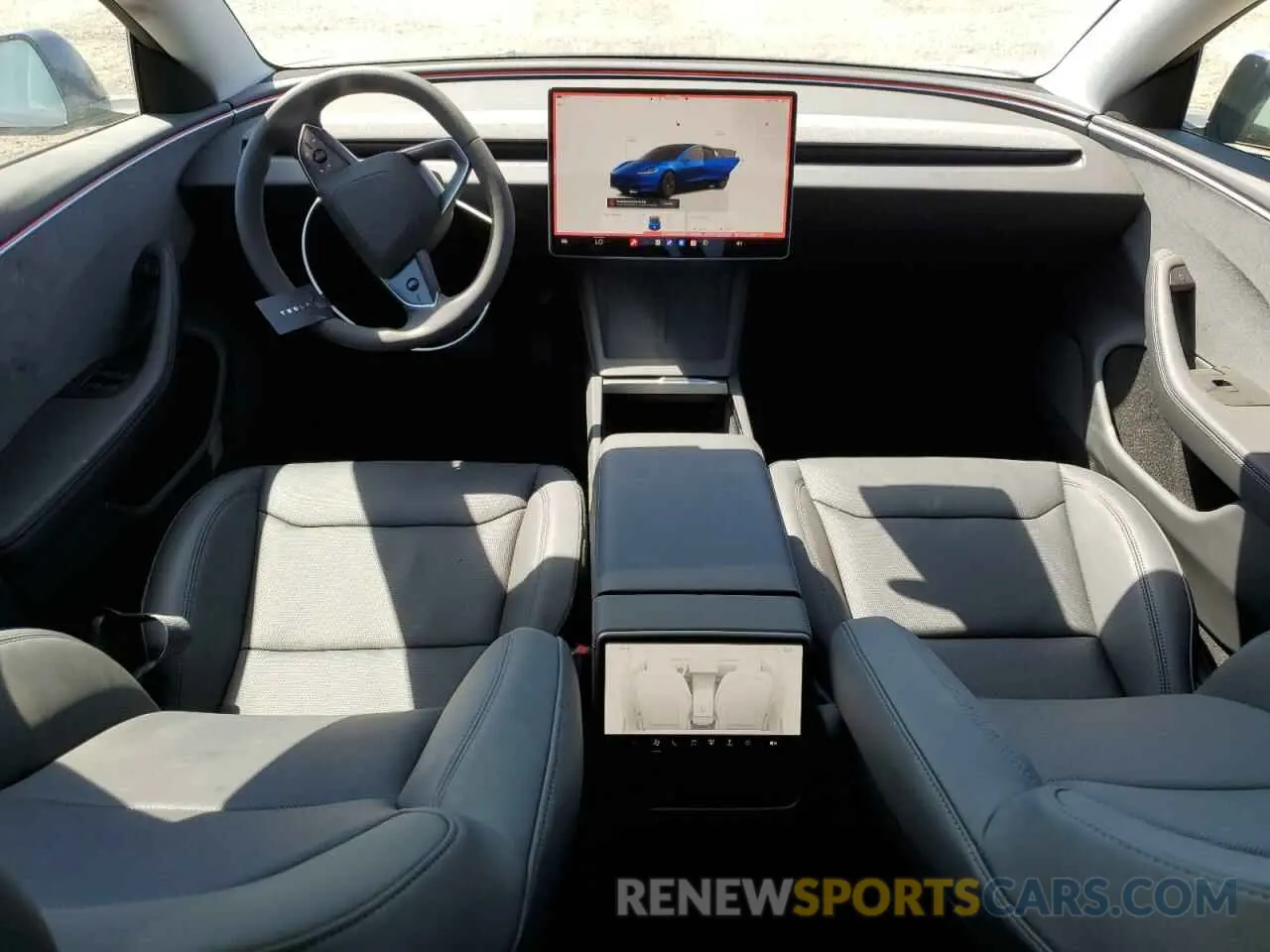 8 Photograph of a damaged car 5YJ3E1EA6RF770966 TESLA MODEL 3 2024