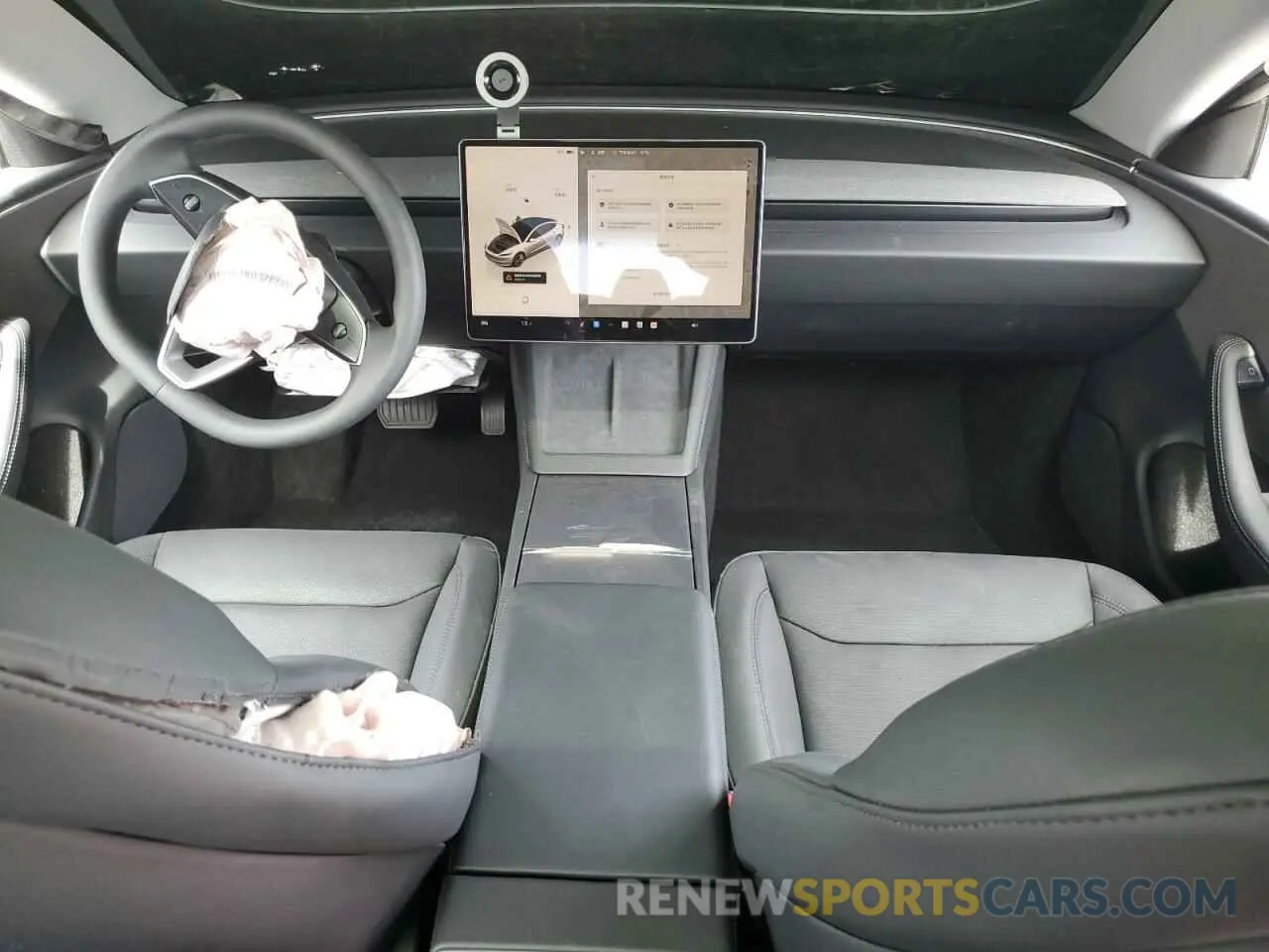8 Photograph of a damaged car 5YJ3E1EA6RF822676 TESLA MODEL 3 2024