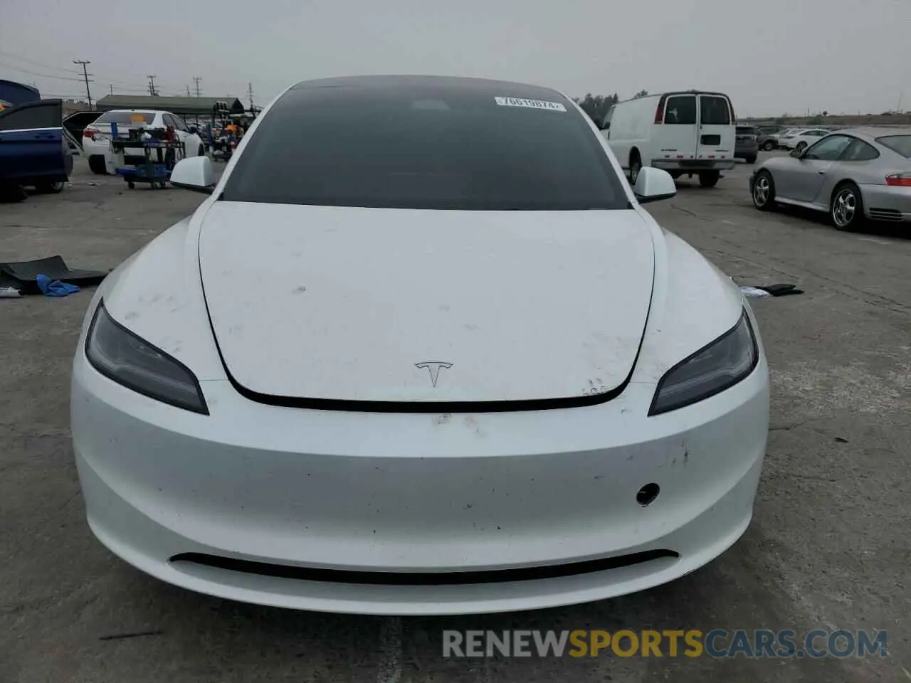 5 Photograph of a damaged car 5YJ3E1EA6RF824332 TESLA MODEL 3 2024