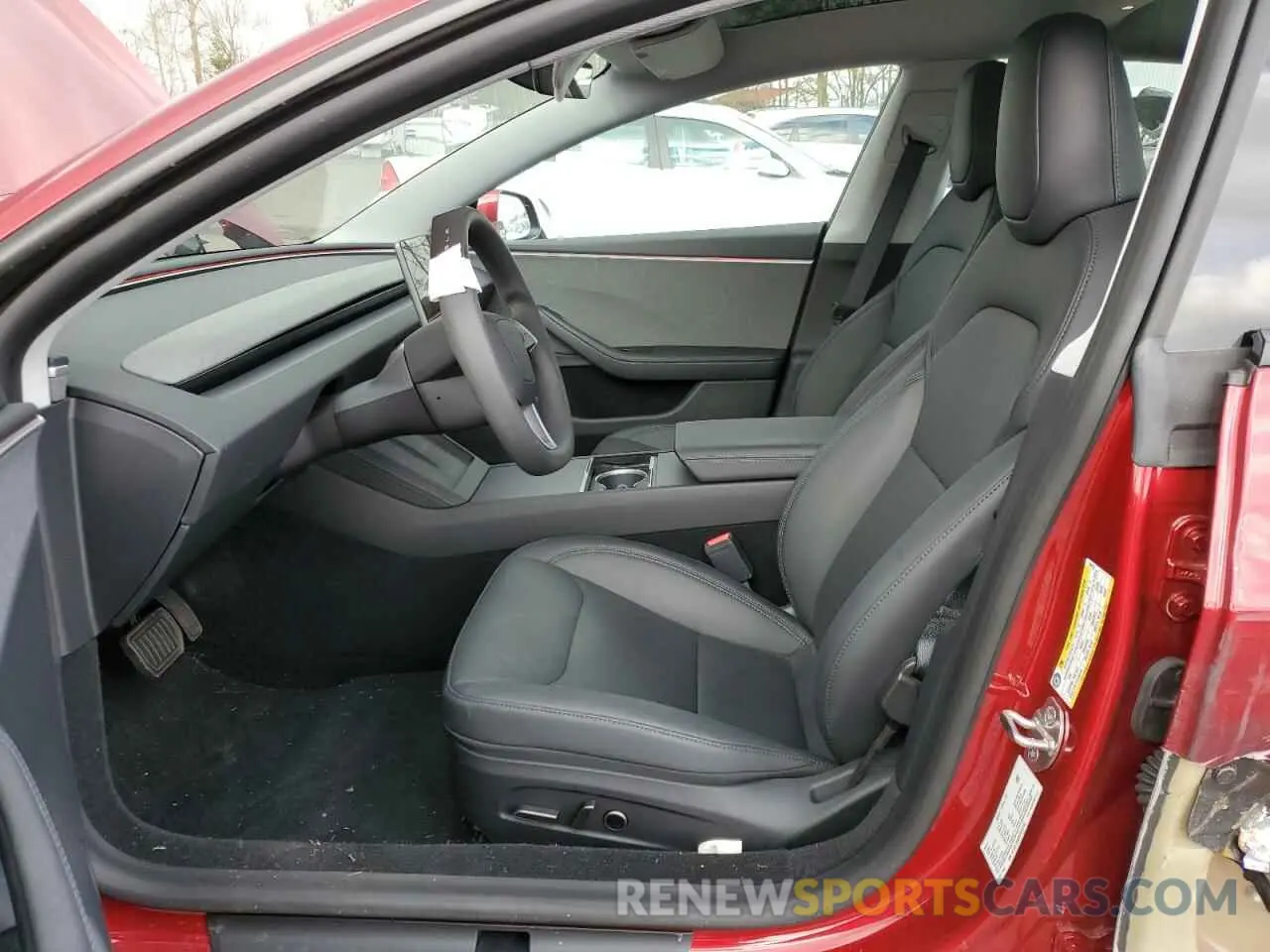 7 Photograph of a damaged car 5YJ3E1EA6RF834780 TESLA MODEL 3 2024