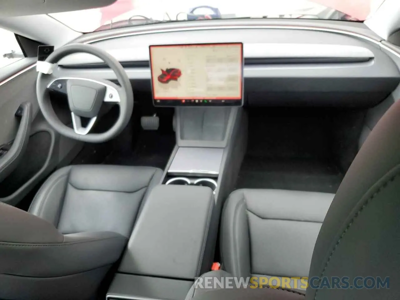 8 Photograph of a damaged car 5YJ3E1EA6RF834780 TESLA MODEL 3 2024