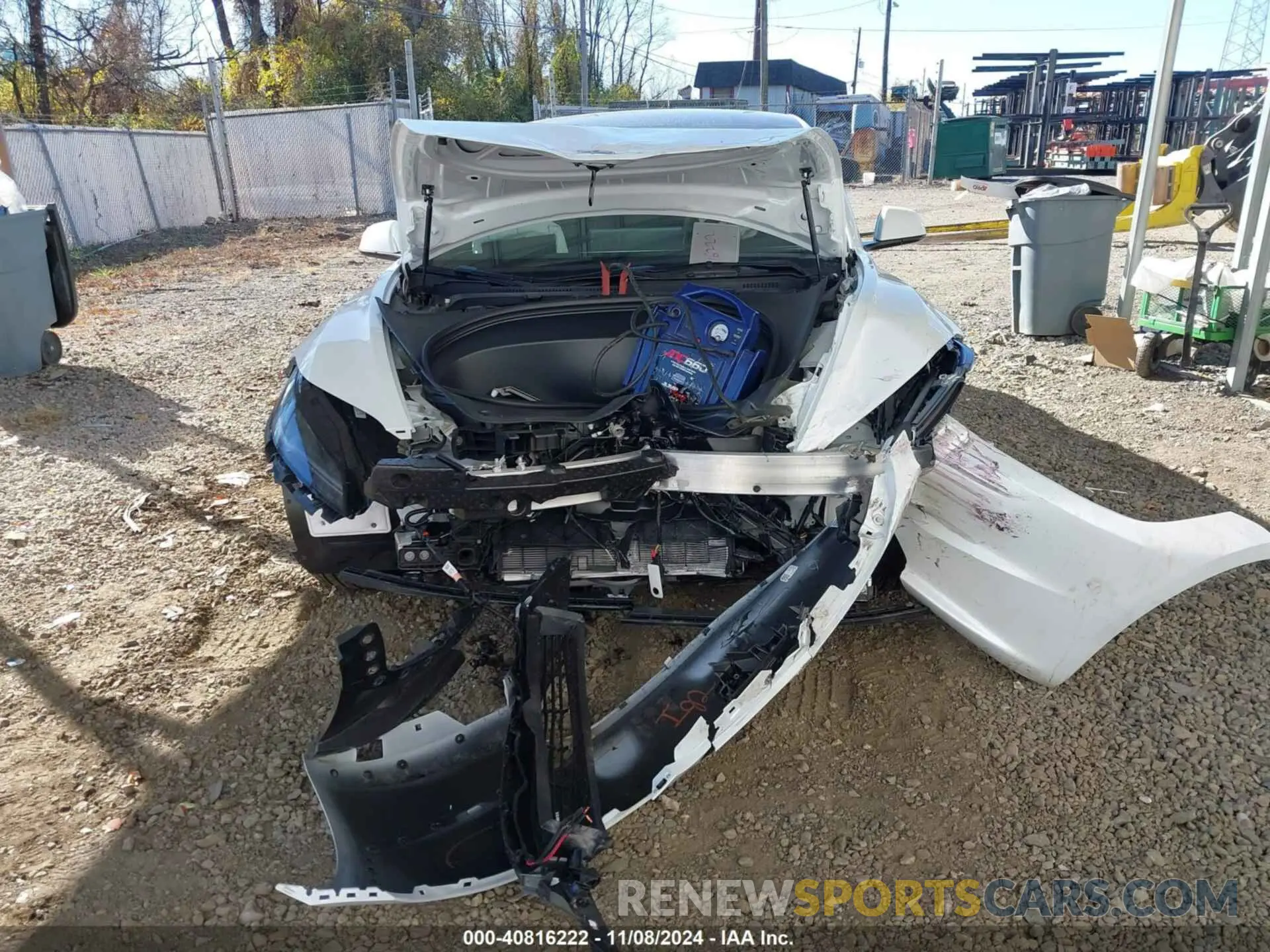 12 Photograph of a damaged car 5YJ3E1EA6RF842734 TESLA MODEL 3 2024