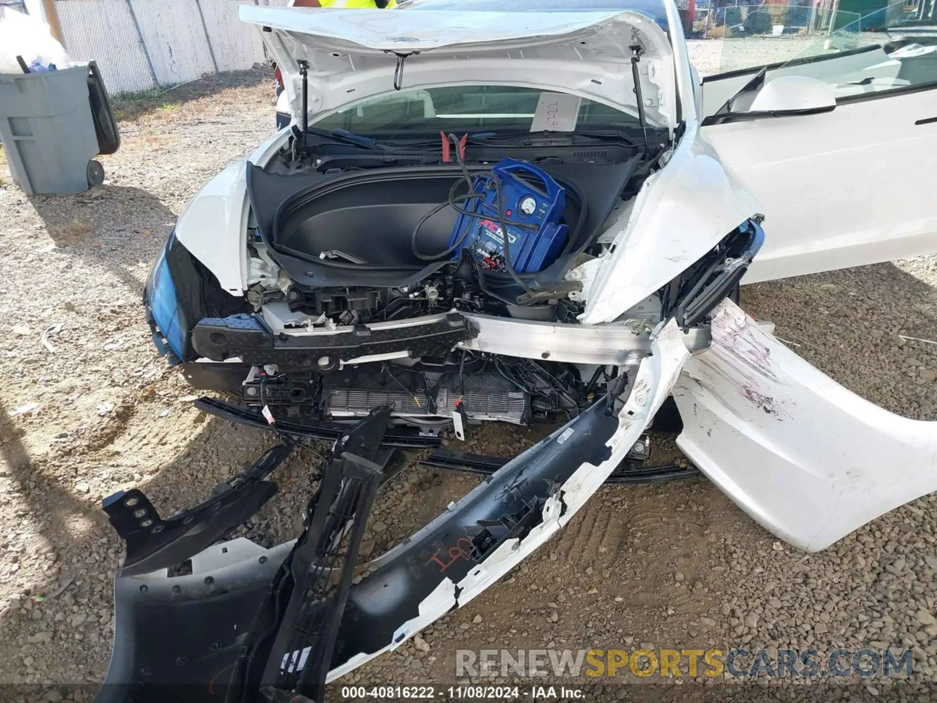 6 Photograph of a damaged car 5YJ3E1EA6RF842734 TESLA MODEL 3 2024