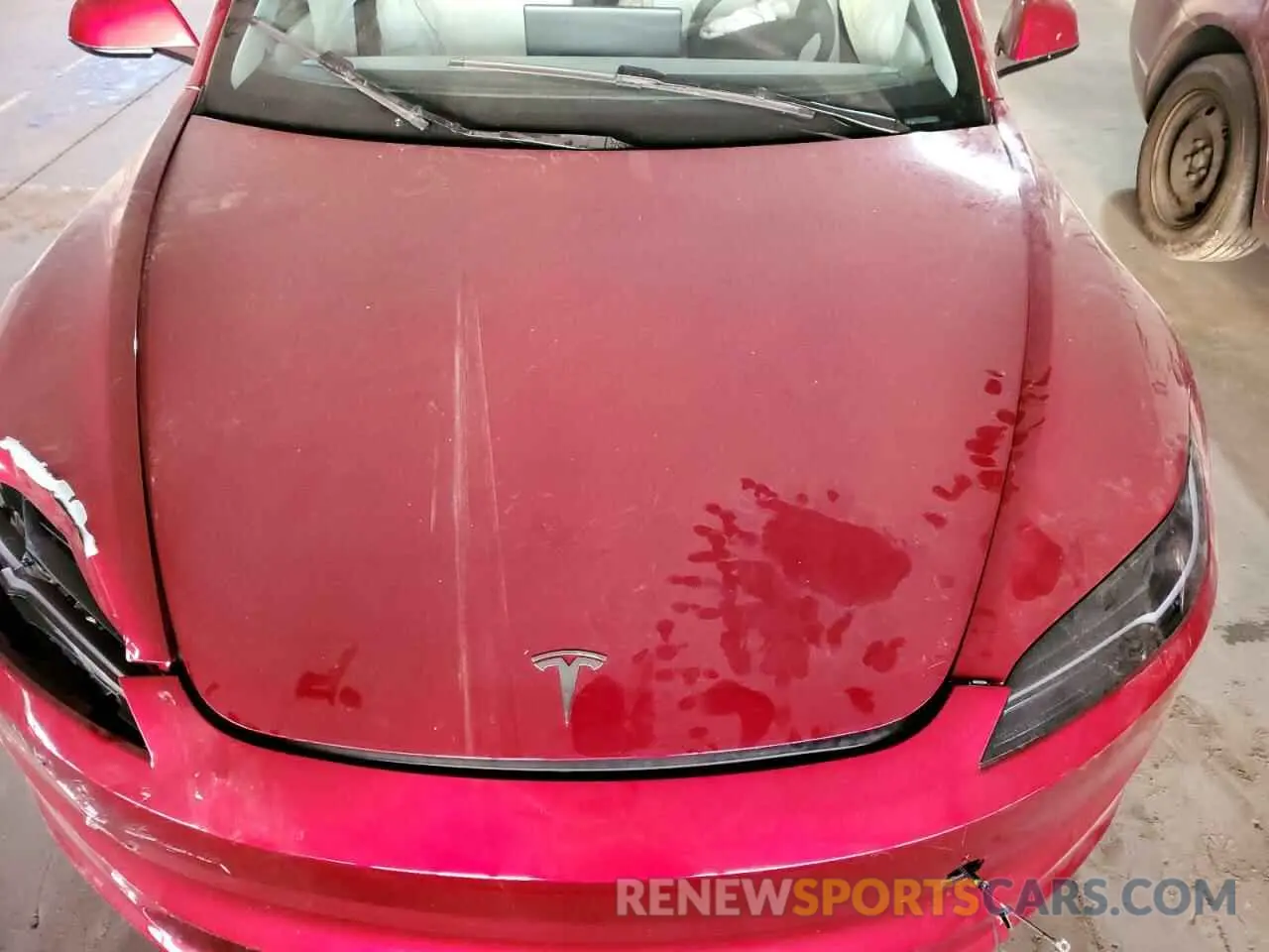 12 Photograph of a damaged car 5YJ3E1EA6RF855614 TESLA MODEL 3 2024