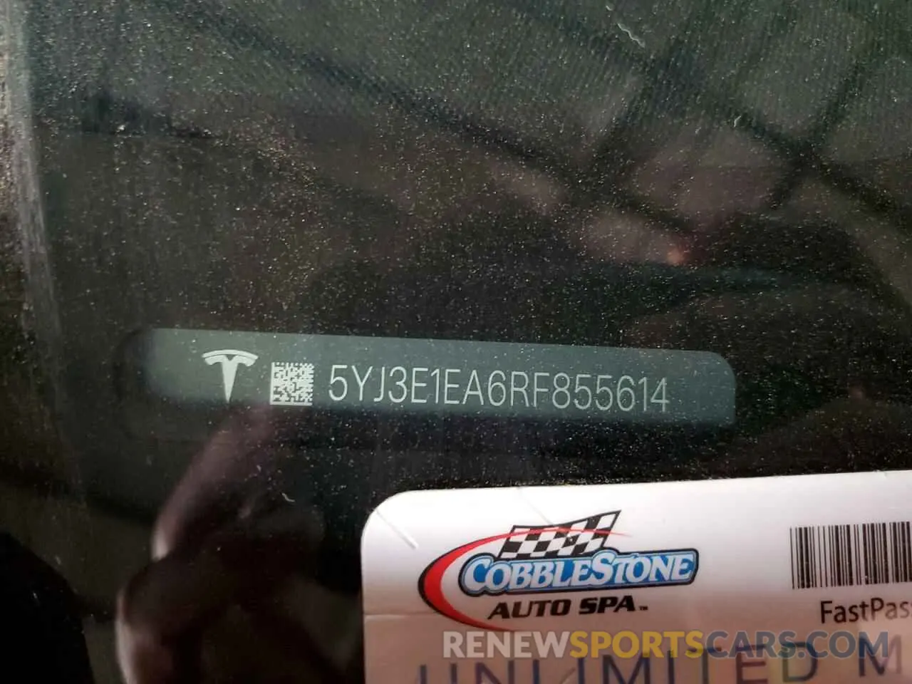 13 Photograph of a damaged car 5YJ3E1EA6RF855614 TESLA MODEL 3 2024
