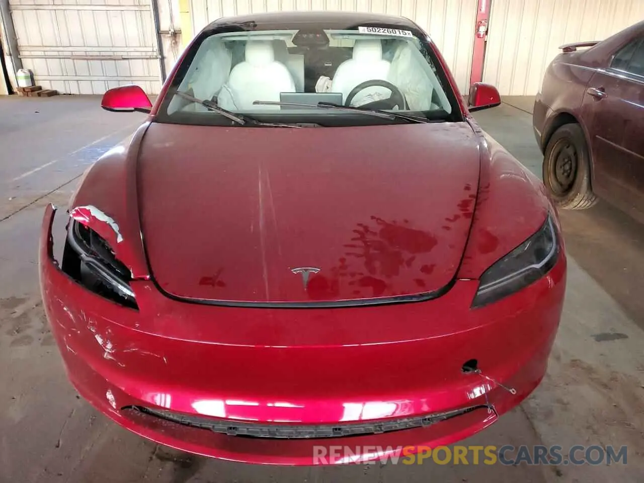 5 Photograph of a damaged car 5YJ3E1EA6RF855614 TESLA MODEL 3 2024