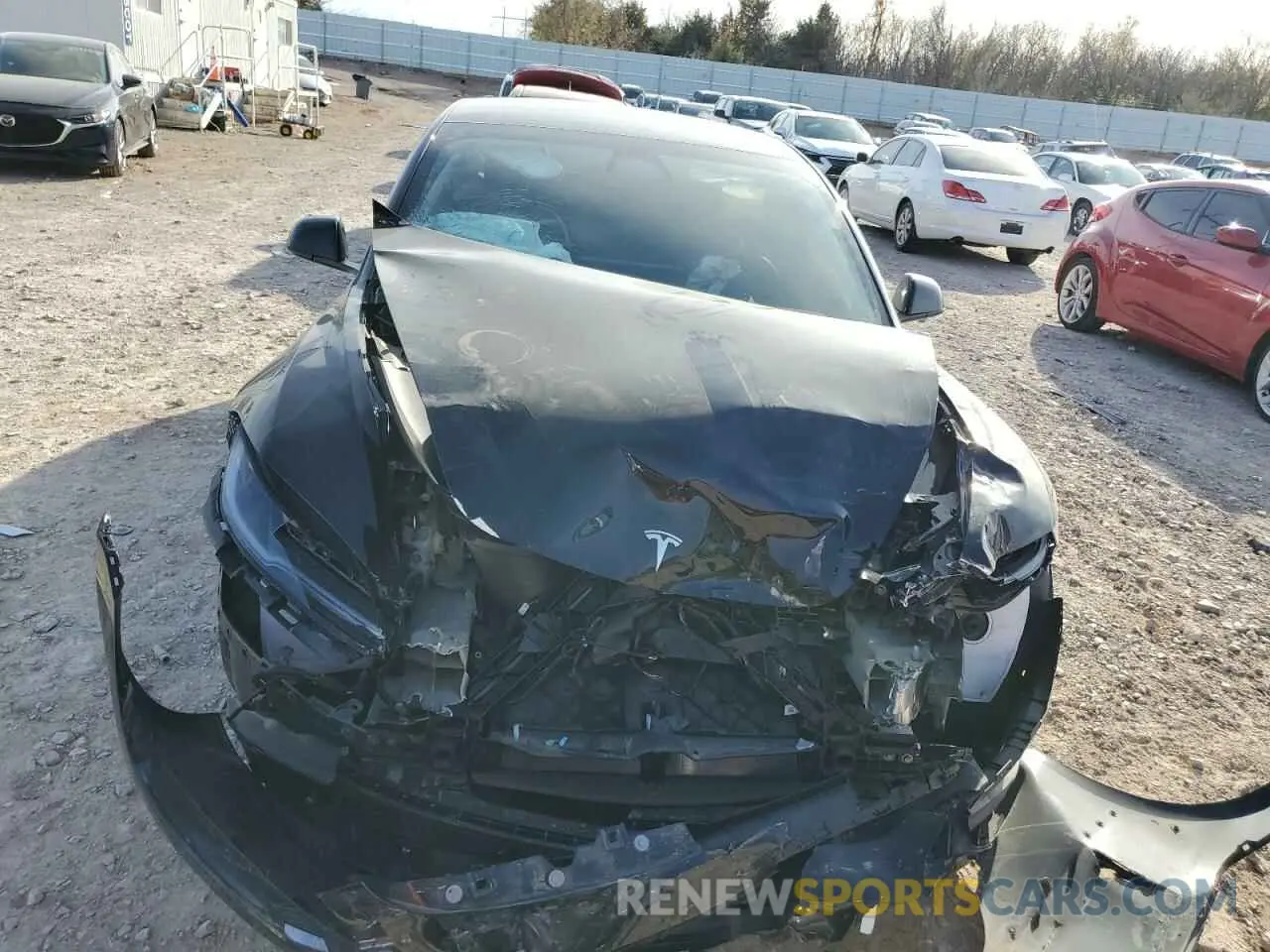 5 Photograph of a damaged car 5YJ3E1EA6RF858576 TESLA MODEL 3 2024