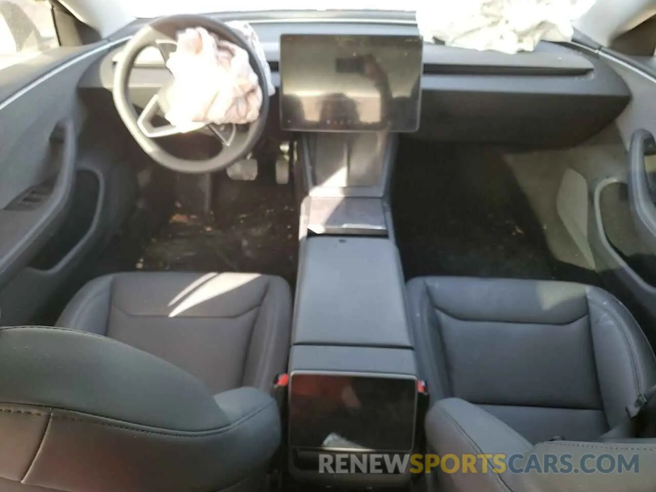 8 Photograph of a damaged car 5YJ3E1EA6RF858576 TESLA MODEL 3 2024