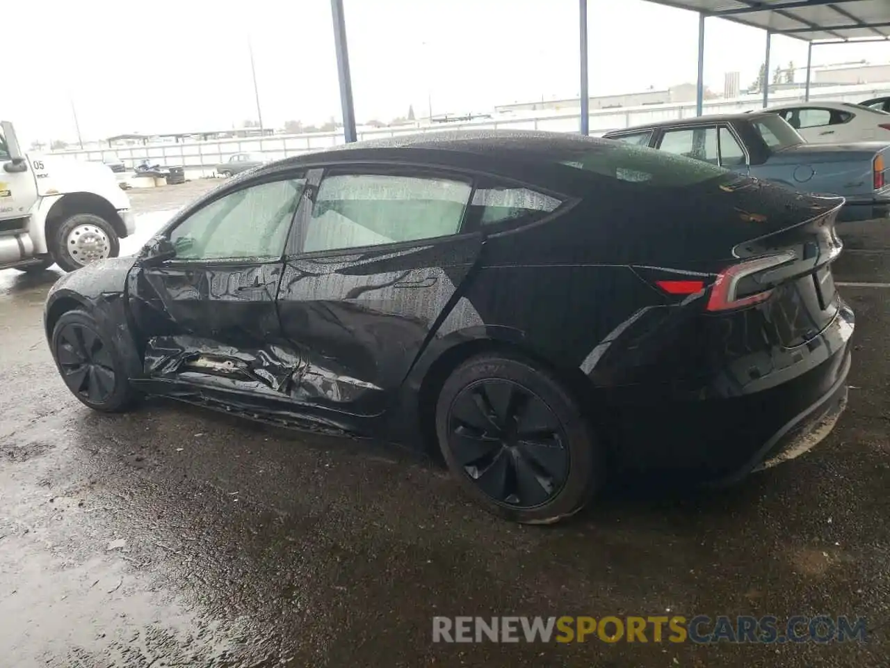 2 Photograph of a damaged car 5YJ3E1EA6RF861719 TESLA MODEL 3 2024