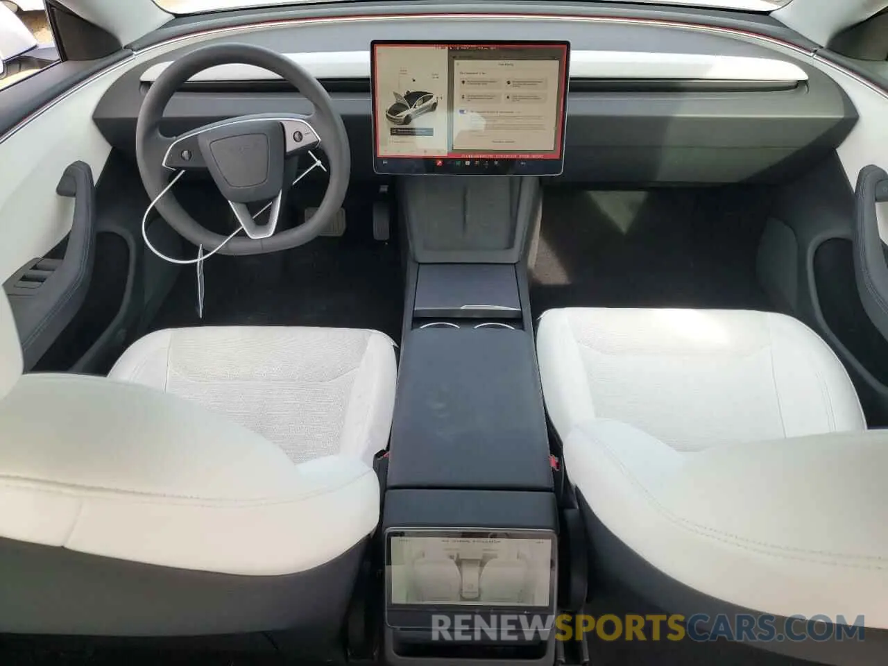 8 Photograph of a damaged car 5YJ3E1EA6RF863762 TESLA MODEL 3 2024