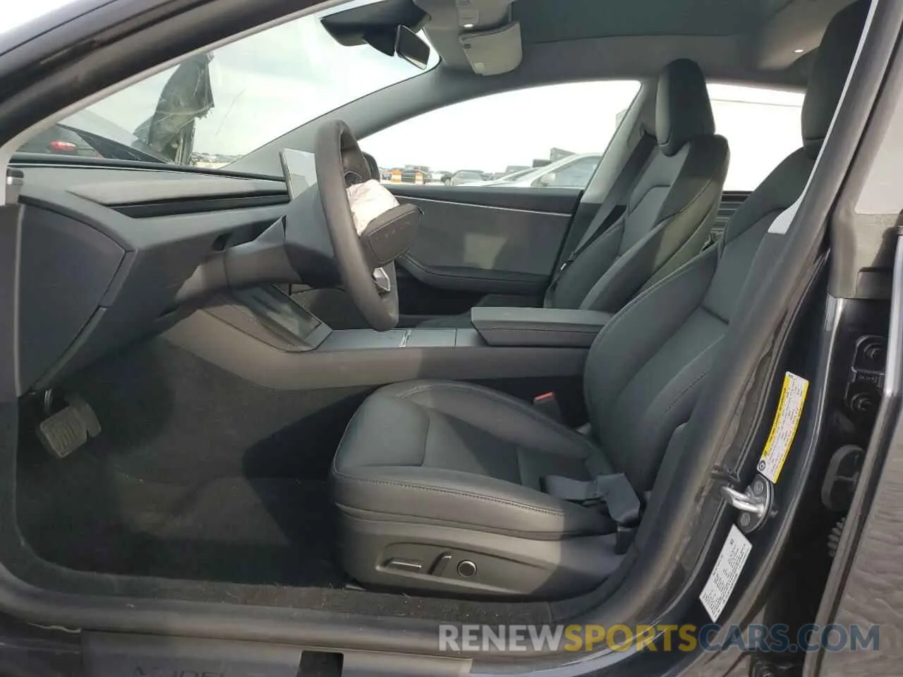 7 Photograph of a damaged car 5YJ3E1EA6RF864393 TESLA MODEL 3 2024