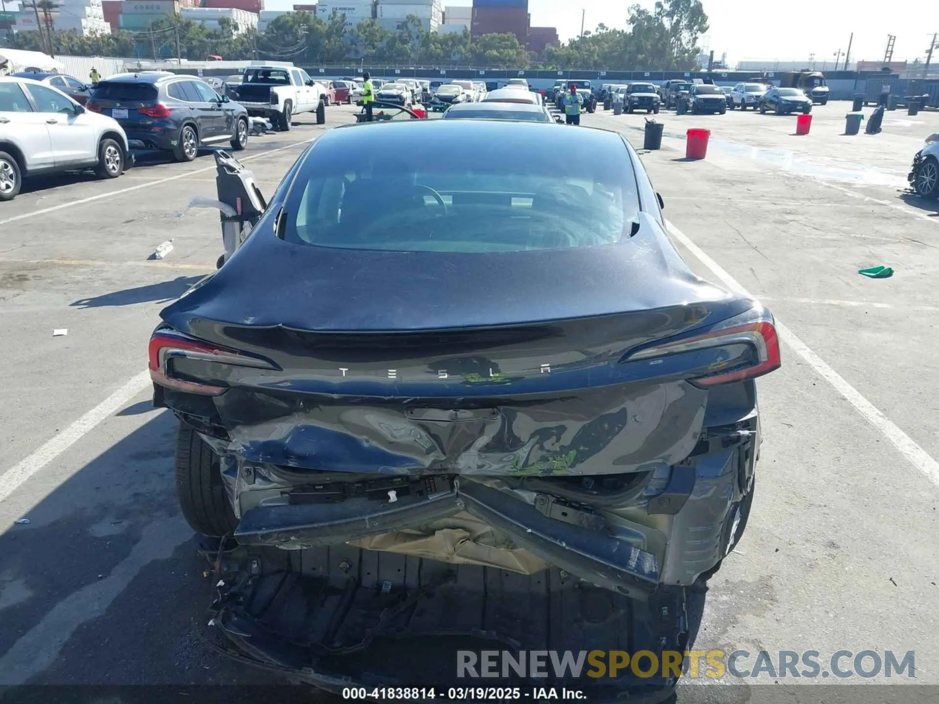 16 Photograph of a damaged car 5YJ3E1EA7RF717855 TESLA MODEL 3 2024
