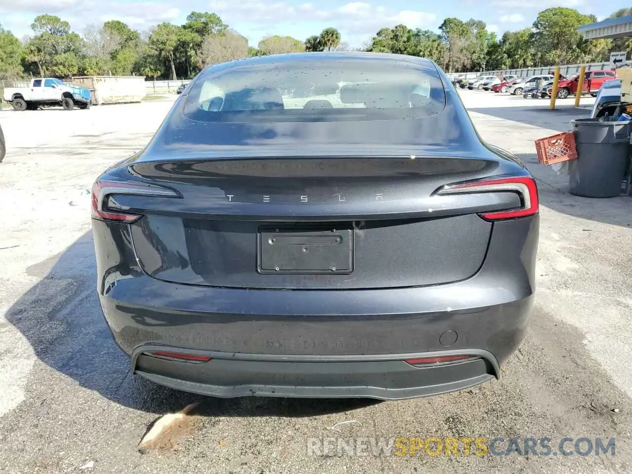 6 Photograph of a damaged car 5YJ3E1EA7RF726152 TESLA MODEL 3 2024