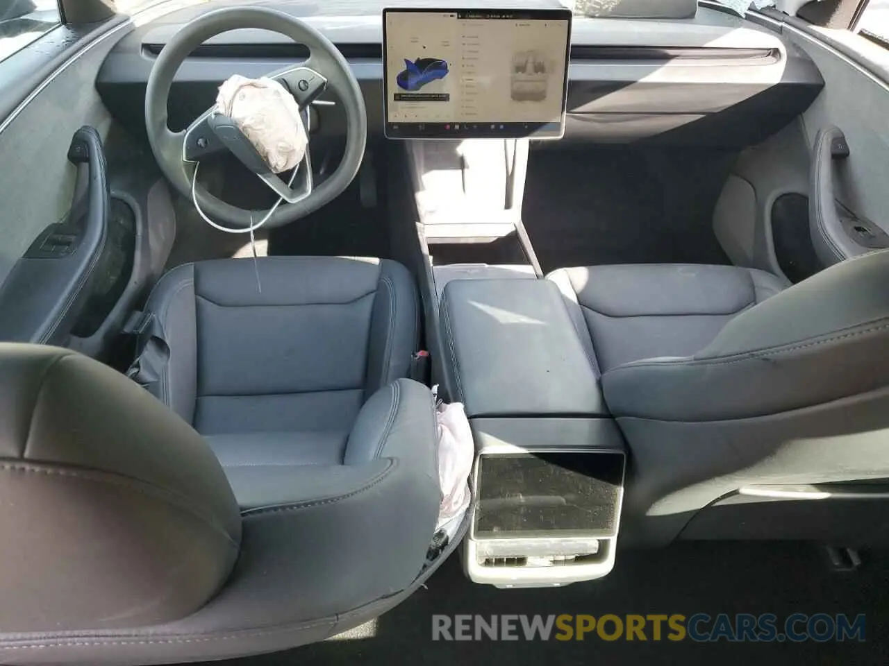 8 Photograph of a damaged car 5YJ3E1EA7RF726152 TESLA MODEL 3 2024