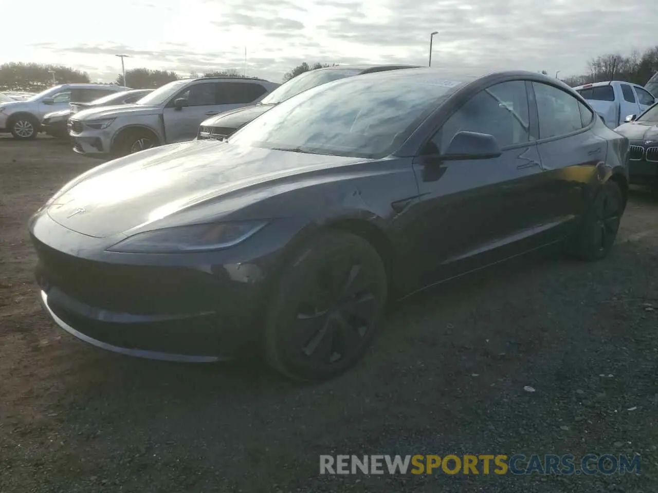 1 Photograph of a damaged car 5YJ3E1EA7RF730282 TESLA MODEL 3 2024