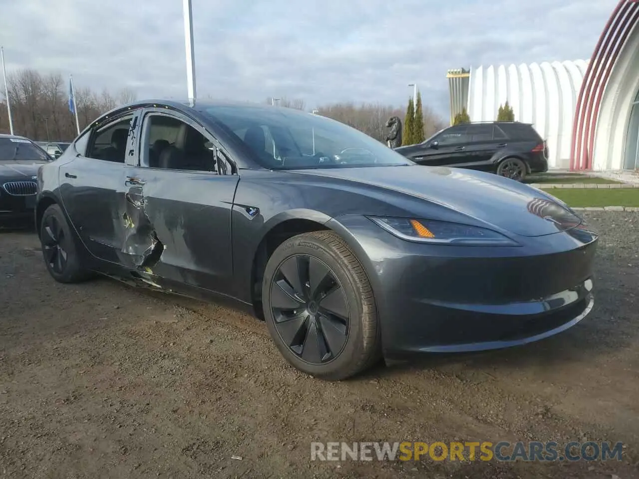 4 Photograph of a damaged car 5YJ3E1EA7RF730282 TESLA MODEL 3 2024