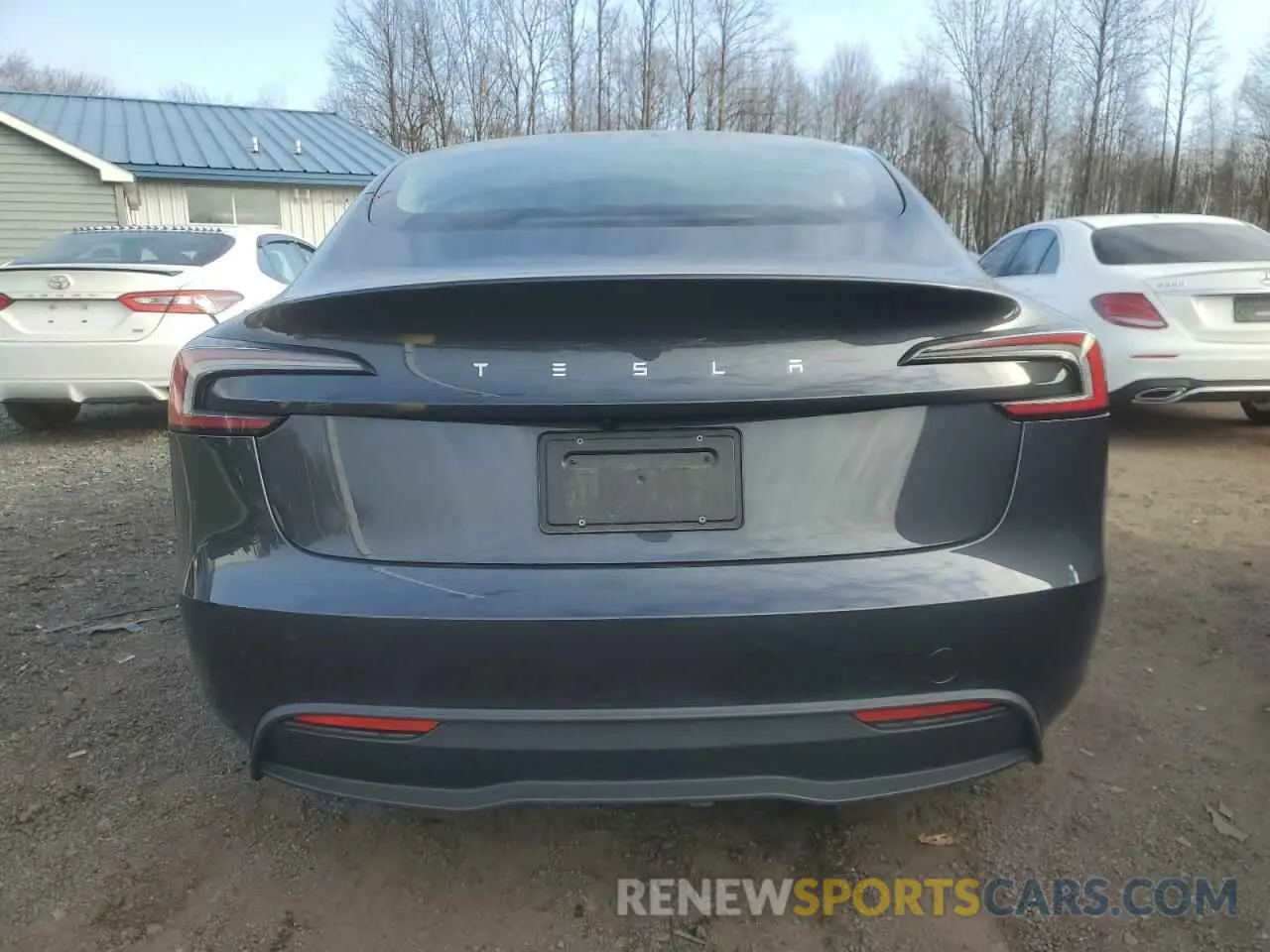6 Photograph of a damaged car 5YJ3E1EA7RF730282 TESLA MODEL 3 2024