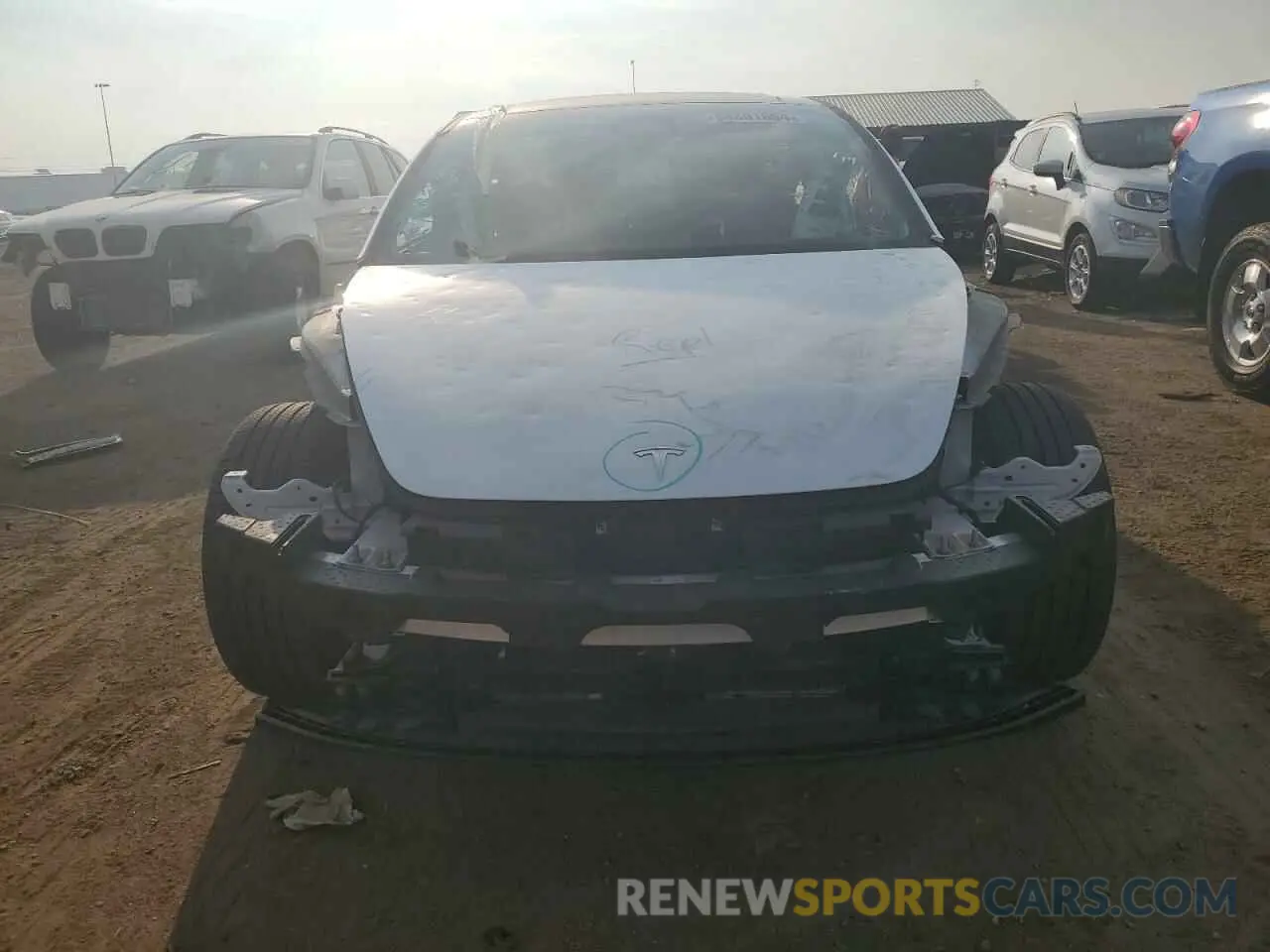 5 Photograph of a damaged car 5YJ3E1EA7RF732484 TESLA MODEL 3 2024