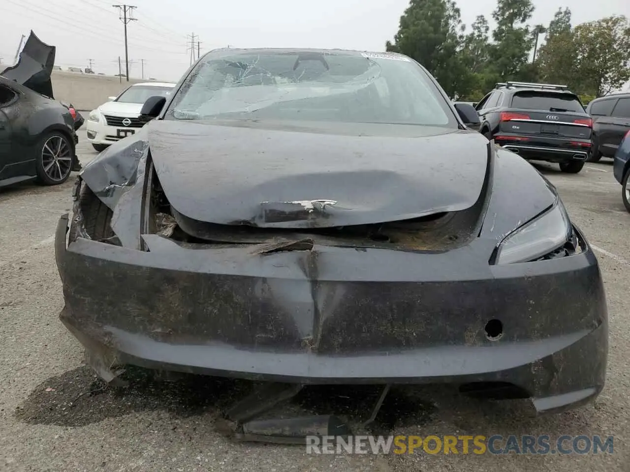 5 Photograph of a damaged car 5YJ3E1EA7RF735160 TESLA MODEL 3 2024