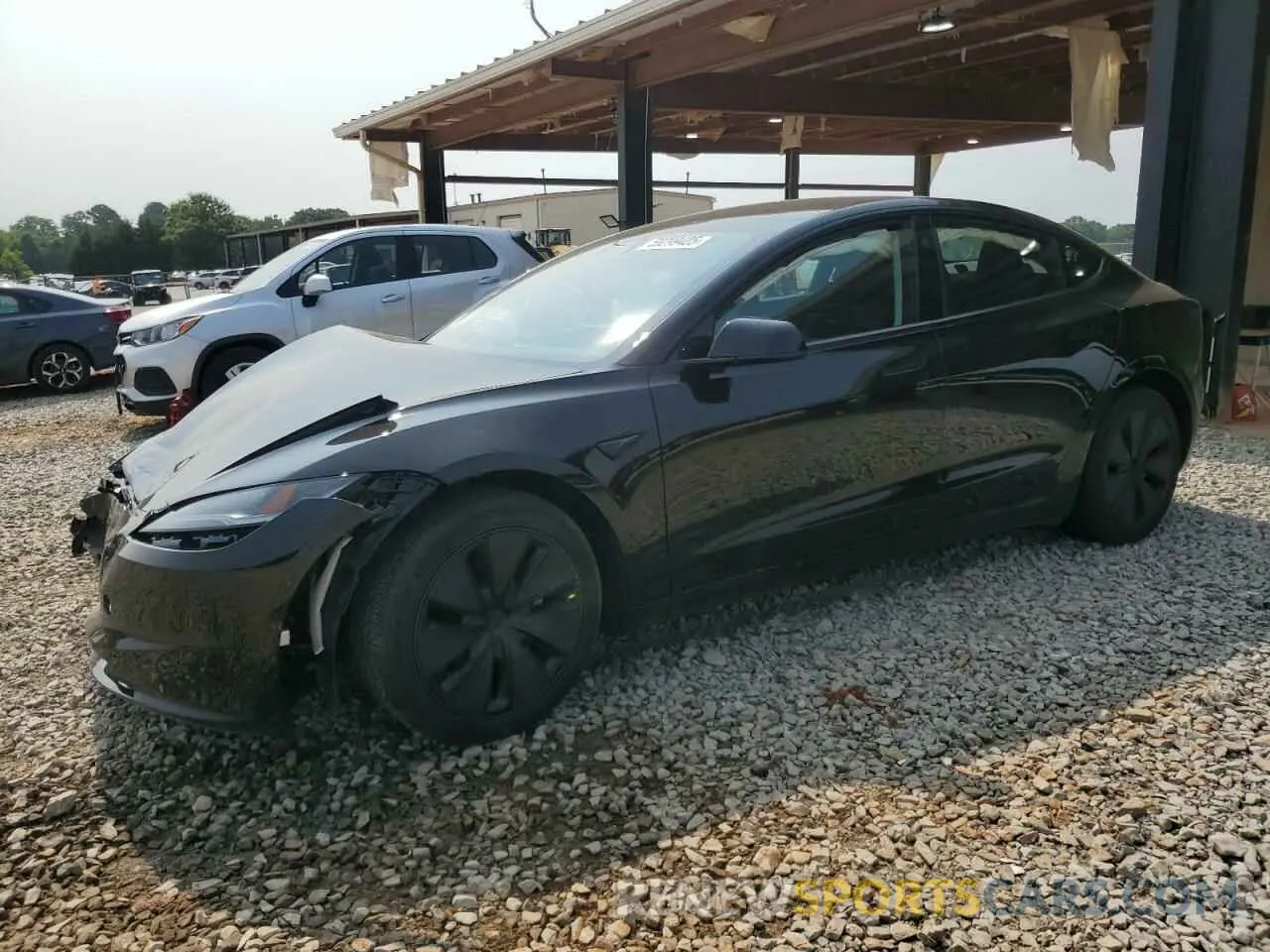 1 Photograph of a damaged car 5YJ3E1EA7RF738723 TESLA MODEL 3 2024