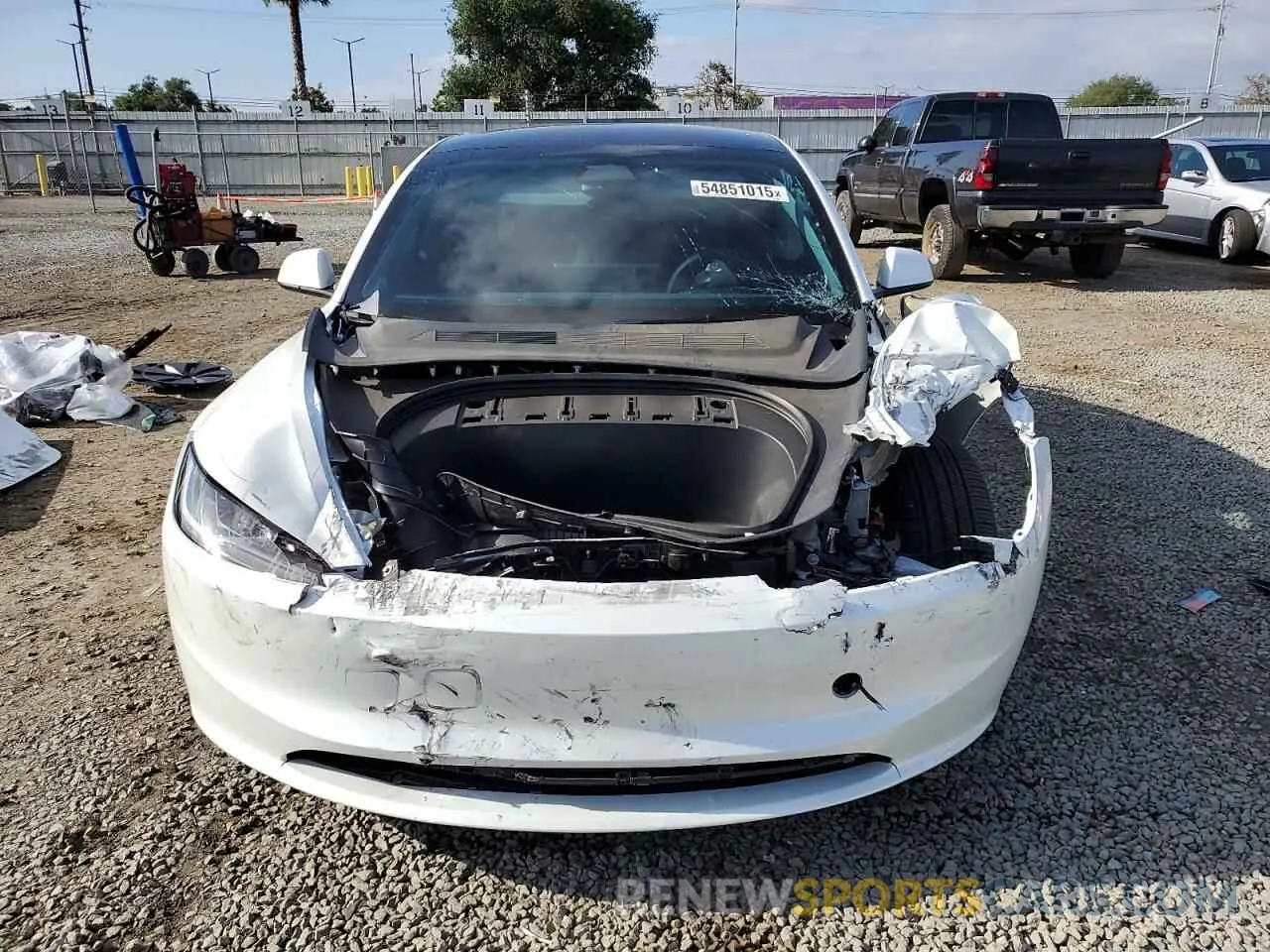5 Photograph of a damaged car 5YJ3E1EA7RF749463 TESLA MODEL 3 2024