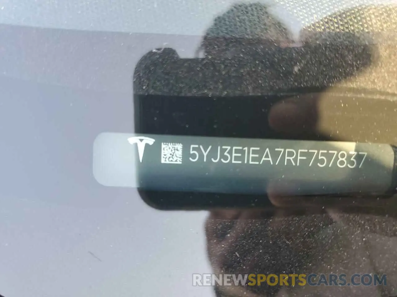 13 Photograph of a damaged car 5YJ3E1EA7RF757837 TESLA MODEL 3 2024