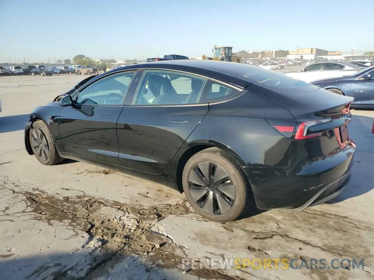 2 Photograph of a damaged car 5YJ3E1EA7RF757837 TESLA MODEL 3 2024