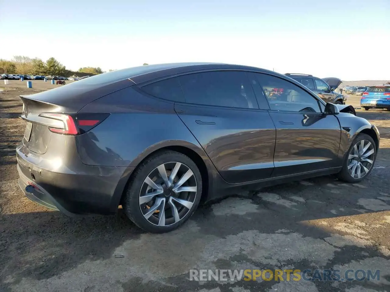 3 Photograph of a damaged car 5YJ3E1EA7RF760219 TESLA MODEL 3 2024