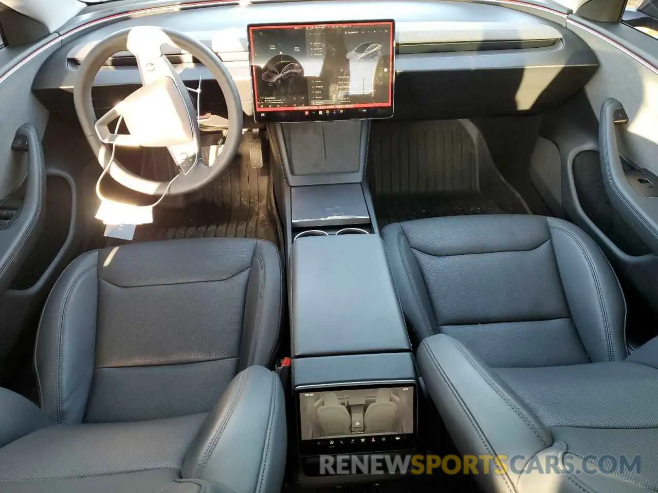 8 Photograph of a damaged car 5YJ3E1EA7RF760219 TESLA MODEL 3 2024