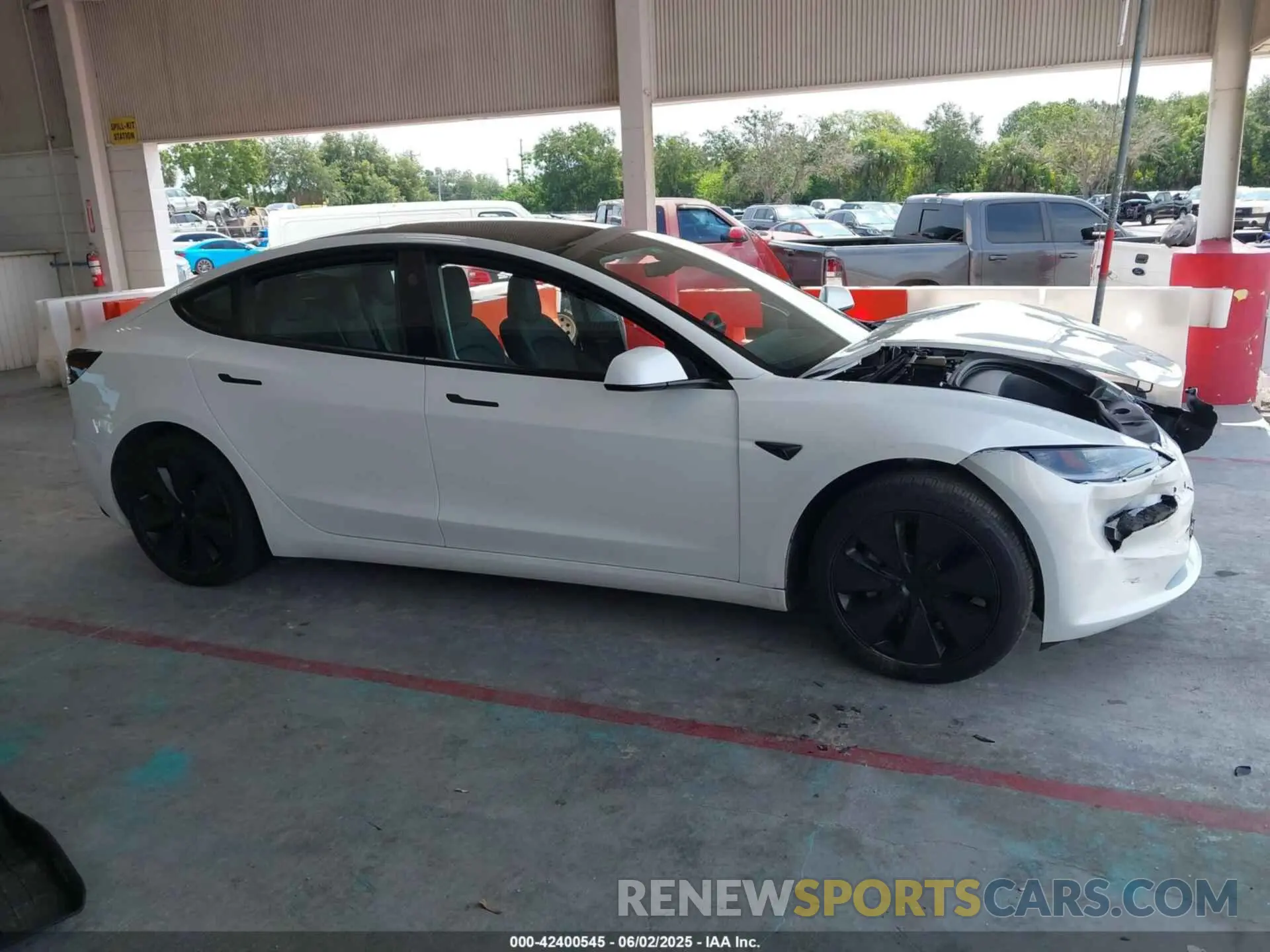 12 Photograph of a damaged car 5YJ3E1EA7RF760804 TESLA MODEL 3 2024