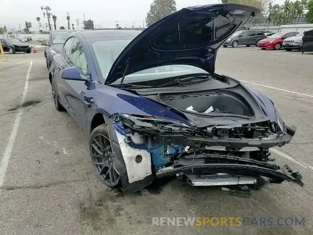 10 Photograph of a damaged car 5YJ3E1EA7RF771270 TESLA MODEL 3 2024