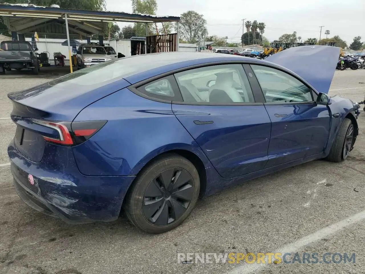 3 Photograph of a damaged car 5YJ3E1EA7RF771270 TESLA MODEL 3 2024