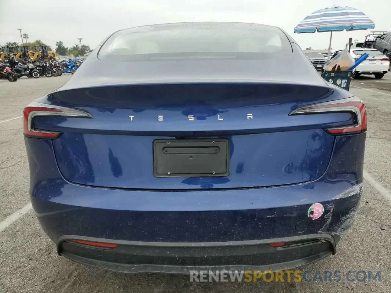 6 Photograph of a damaged car 5YJ3E1EA7RF771270 TESLA MODEL 3 2024