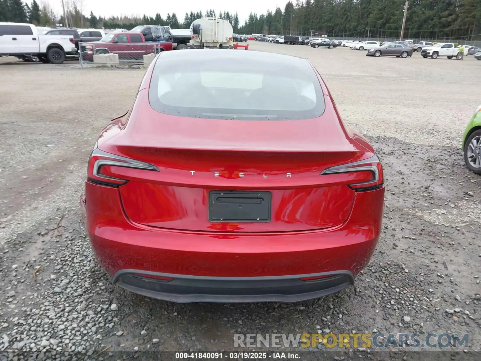16 Photograph of a damaged car 5YJ3E1EA7RF785461 TESLA MODEL 3 2024
