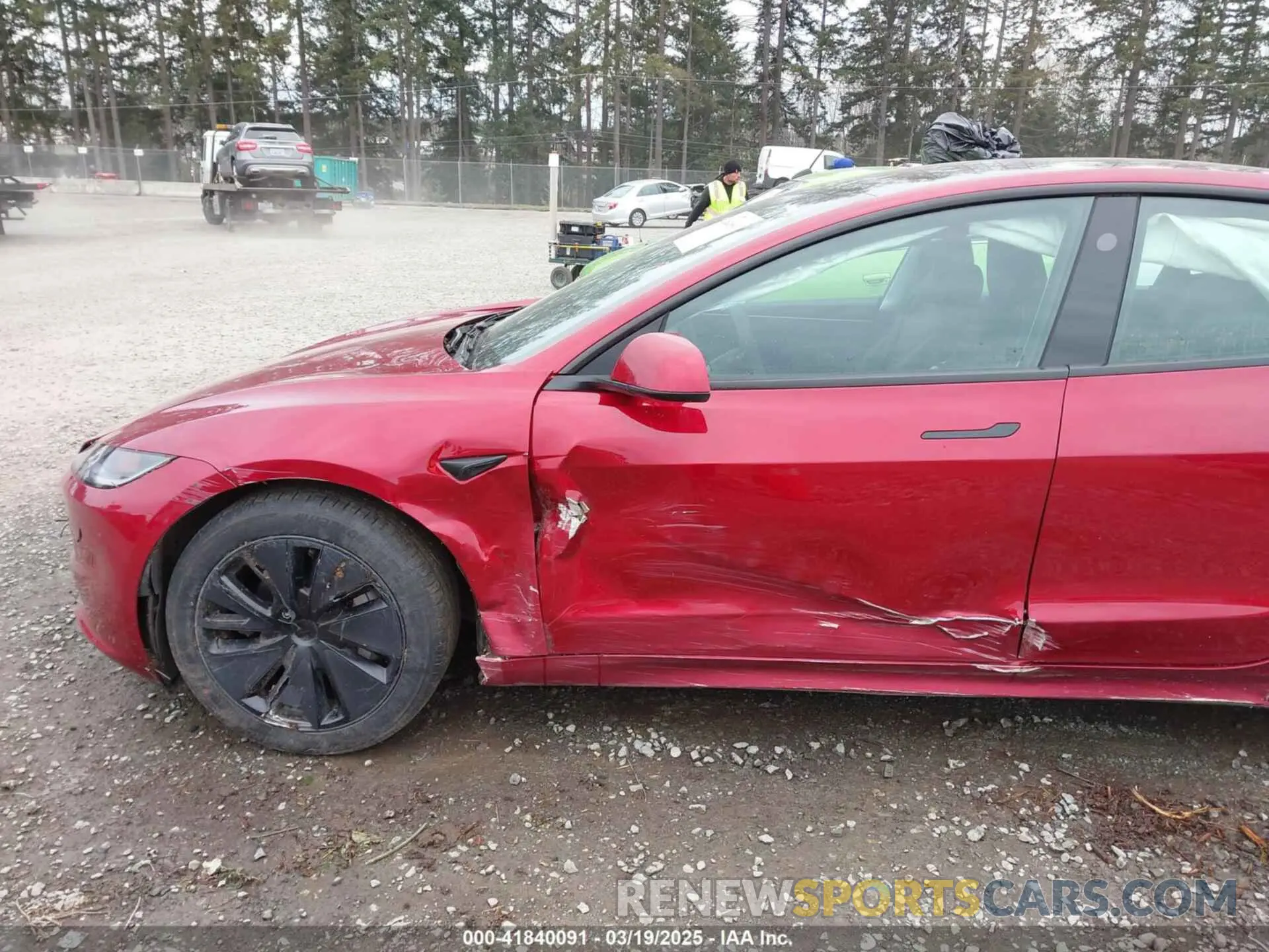 6 Photograph of a damaged car 5YJ3E1EA7RF785461 TESLA MODEL 3 2024