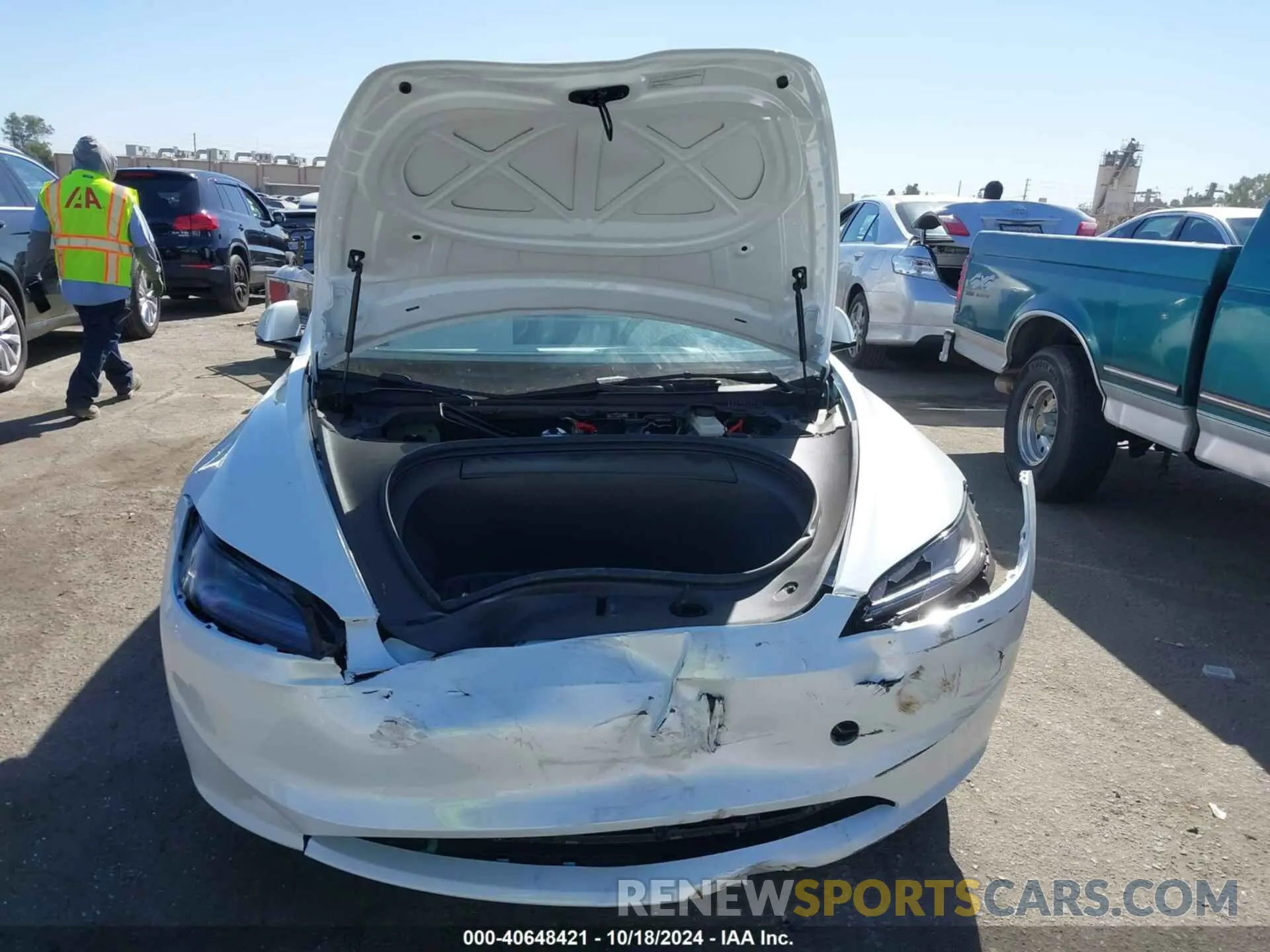12 Photograph of a damaged car 5YJ3E1EA7RF812528 TESLA MODEL 3 2024