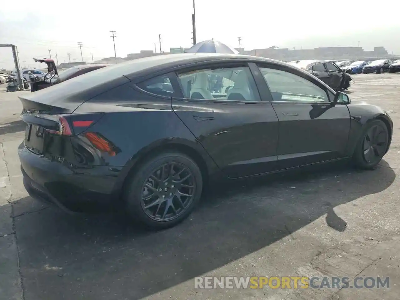 3 Photograph of a damaged car 5YJ3E1EA7RF815798 TESLA MODEL 3 2024