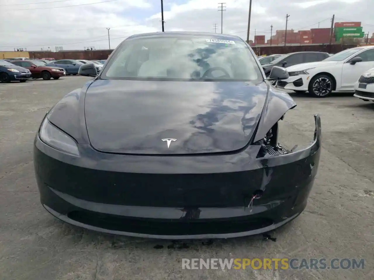 5 Photograph of a damaged car 5YJ3E1EA7RF815798 TESLA MODEL 3 2024