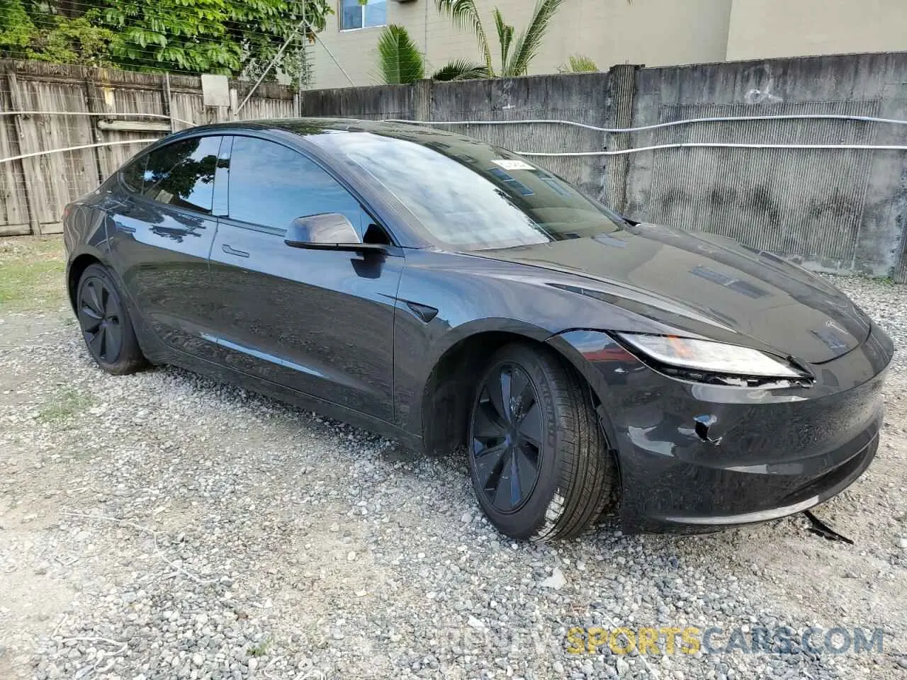 4 Photograph of a damaged car 5YJ3E1EA7RF826476 TESLA MODEL 3 2024