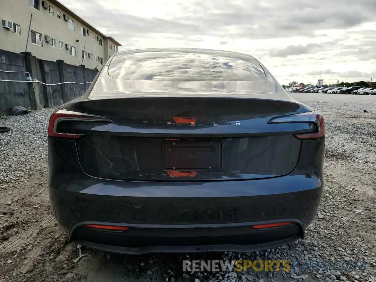 6 Photograph of a damaged car 5YJ3E1EA7RF826476 TESLA MODEL 3 2024