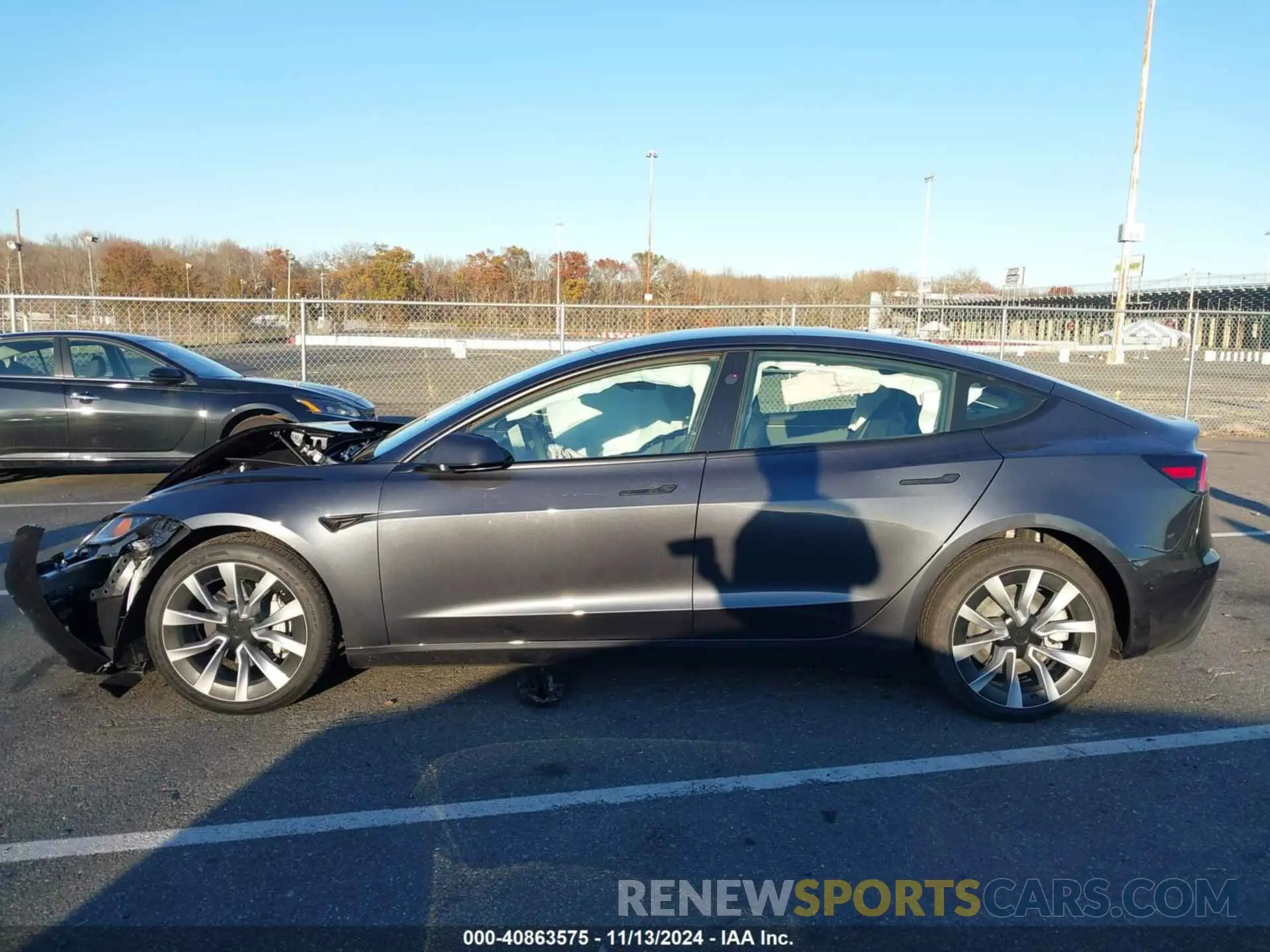 14 Photograph of a damaged car 5YJ3E1EA7RF853483 TESLA MODEL 3 2024