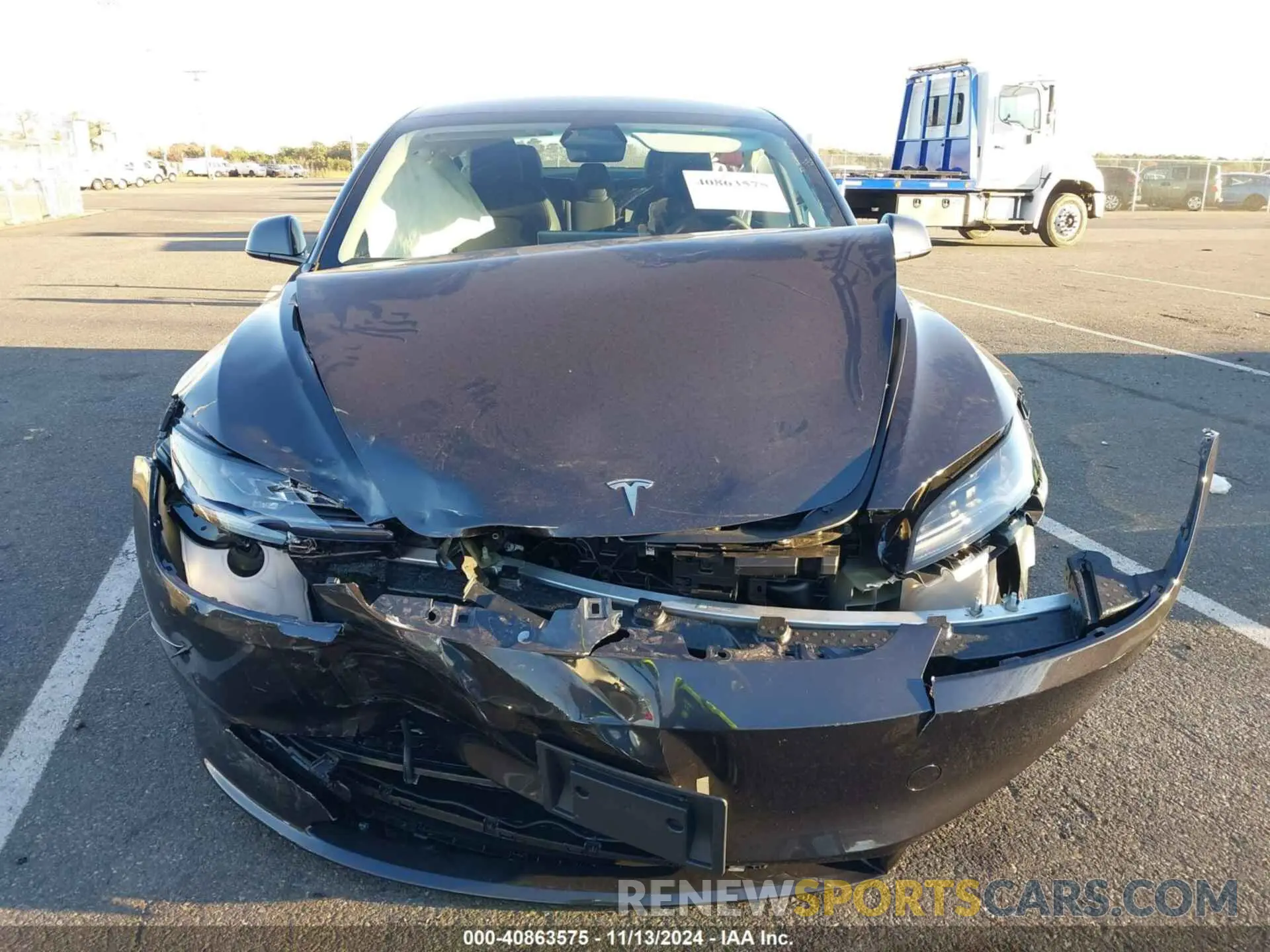 6 Photograph of a damaged car 5YJ3E1EA7RF853483 TESLA MODEL 3 2024