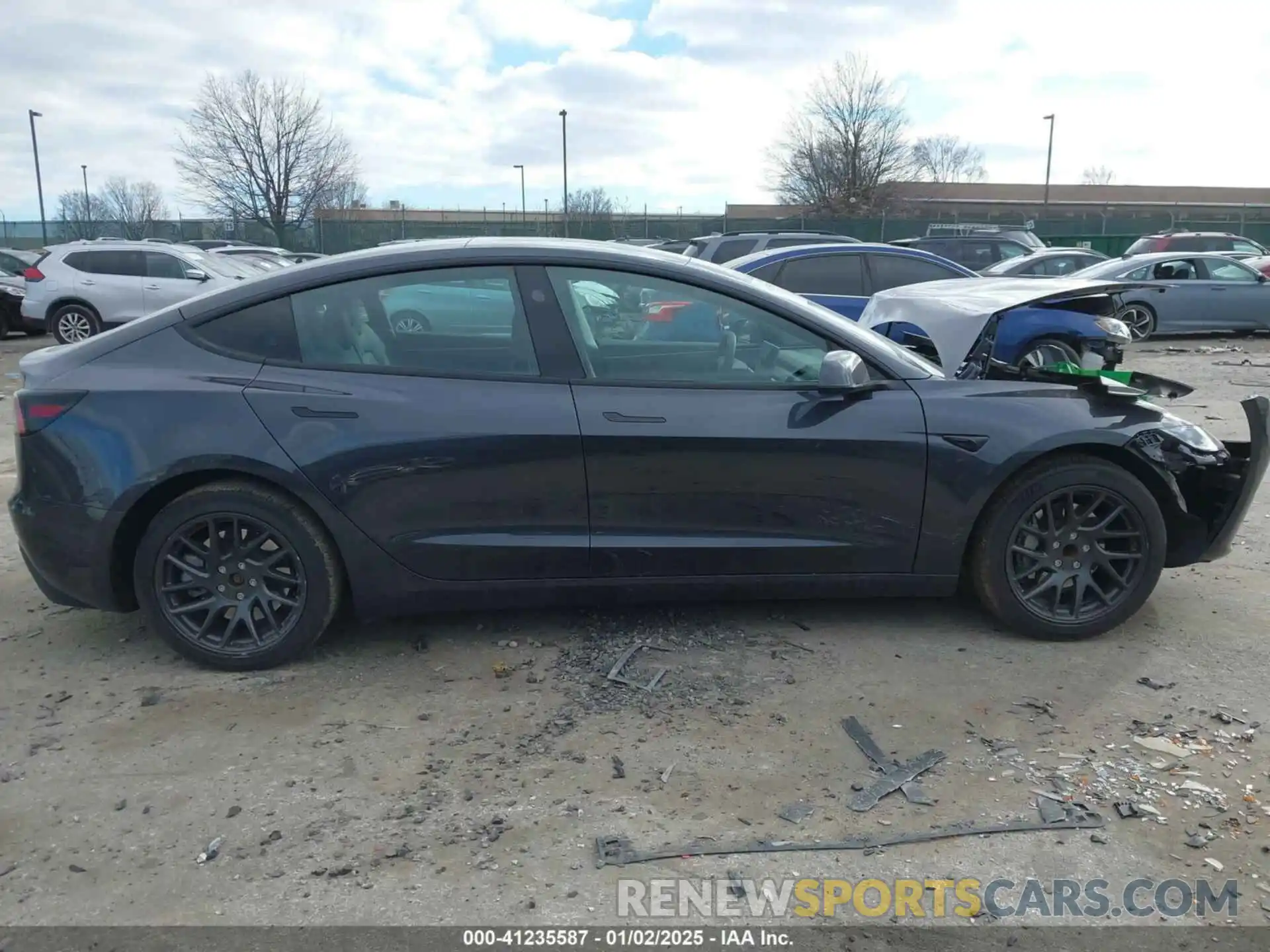 13 Photograph of a damaged car 5YJ3E1EA7RF856514 TESLA MODEL 3 2024