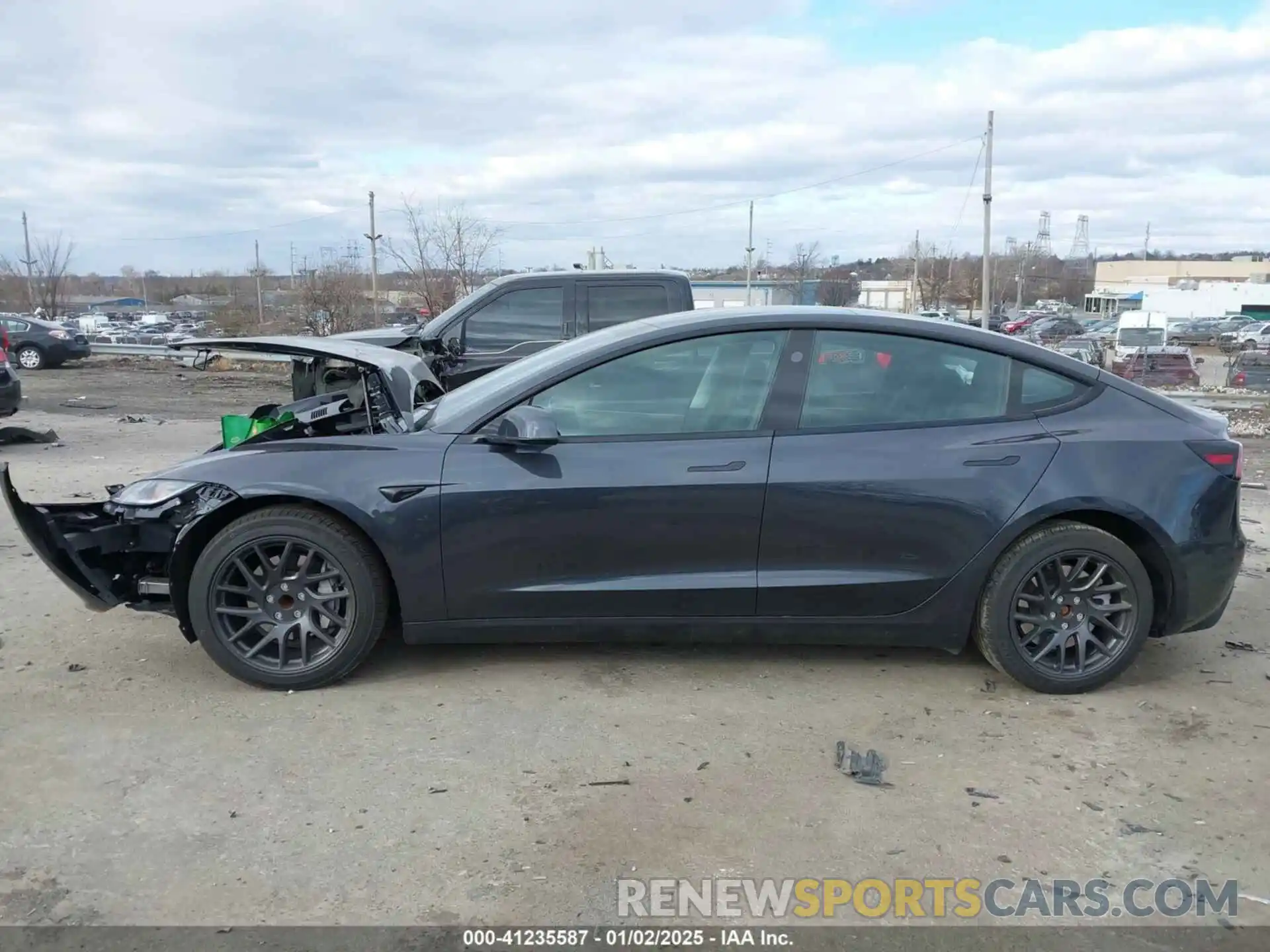 14 Photograph of a damaged car 5YJ3E1EA7RF856514 TESLA MODEL 3 2024